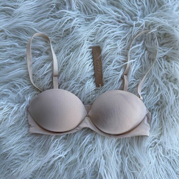 Skims Ultimate Push Up Strapless Bra Sand Size 32B - Picture 1 of 6